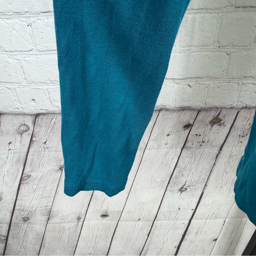 J. Jill Perfect Pima Teal Long Sleeve T-Shirt Size XL - Picture 5 of 6